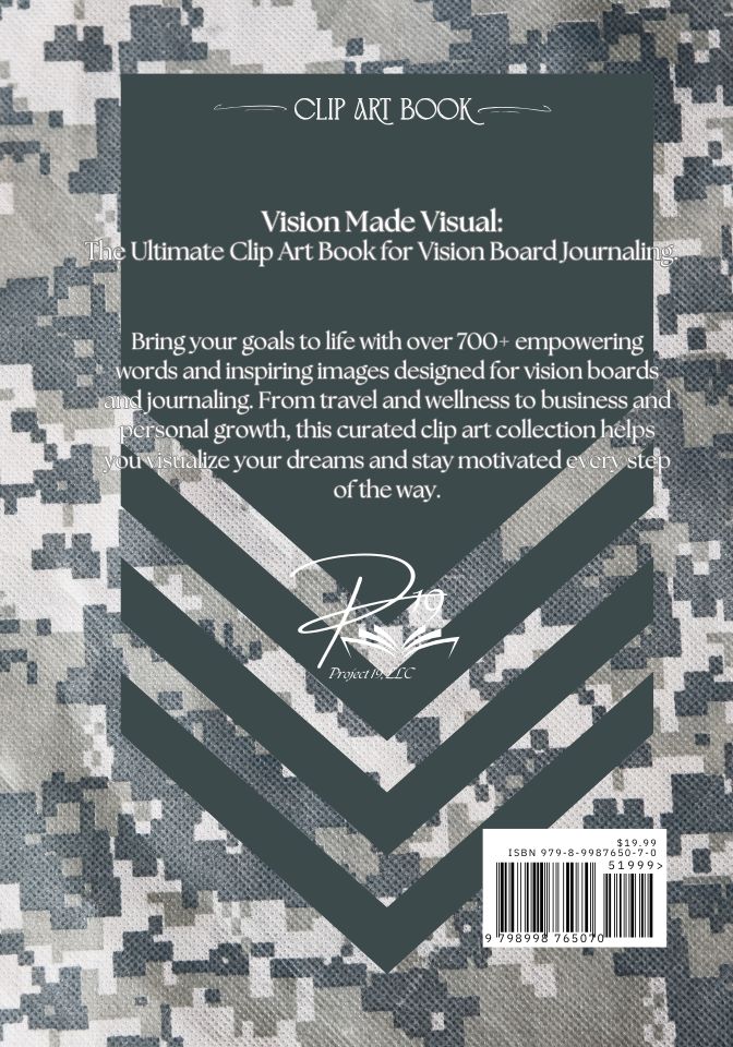 (COMING SOON) Clip Art Book: Camo