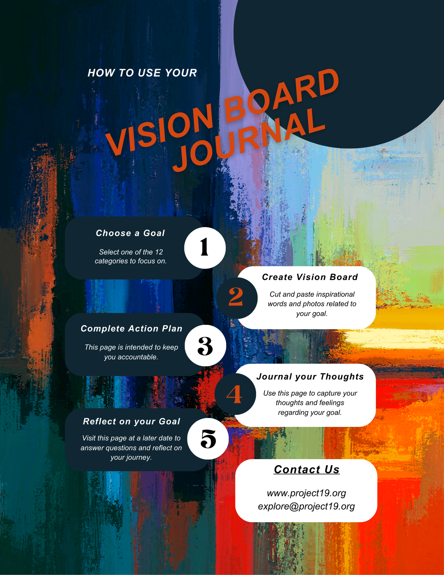 (PRE-ORDER) Vision Board Journal: Sunset