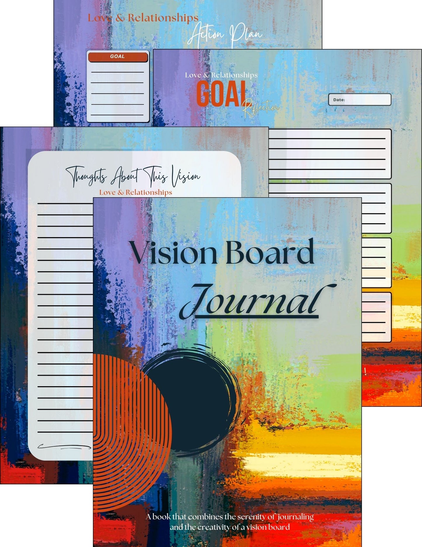 (PRE-ORDER) Vision Board Journal: Sunset